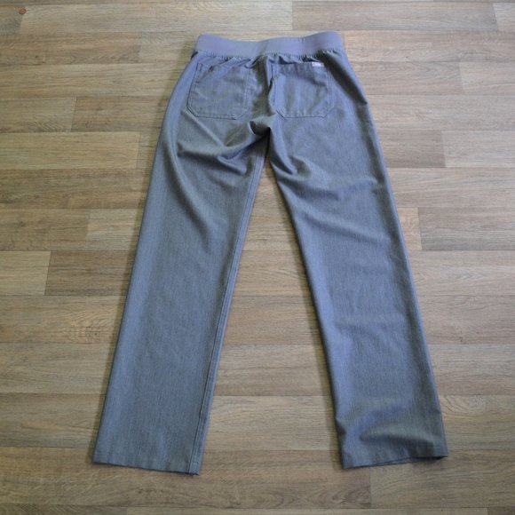 Figs Livingston Basic Gray Scrub Pants Size Small - Picture 4 of 7